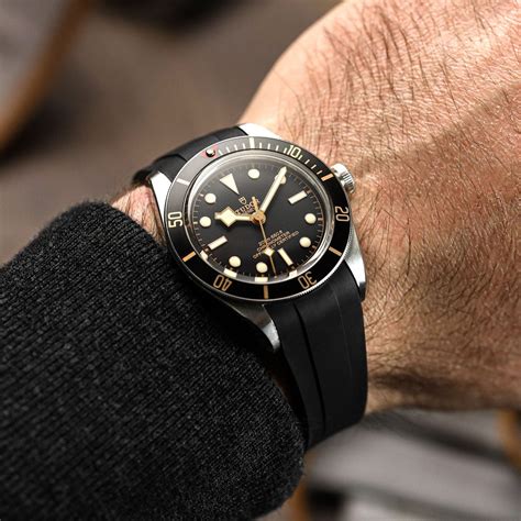 tudor bb58 rubber strap|black bay 58 nato strap.